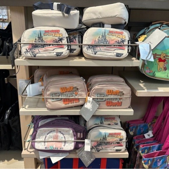 Disney Parks WDW Mickey Mouse retro belt bag - Picture 3 of 11